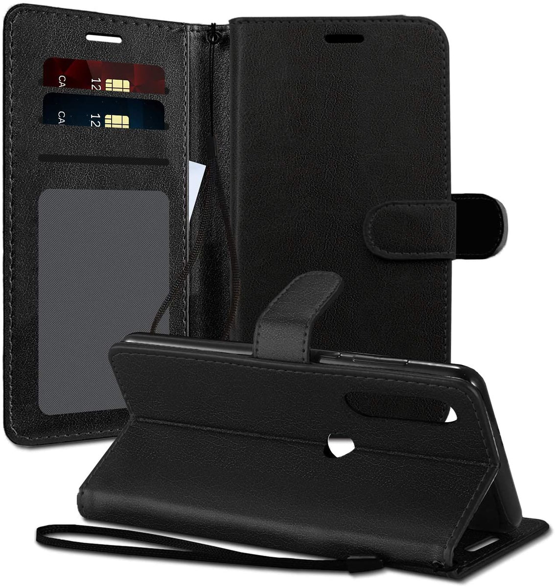 Leather Folio Wallet Case for Motorola Moto G Power (2022) / G Play (2023) Leather Folio Wallet Case for Motorola Moto G Power (2022) / G Play (2023)